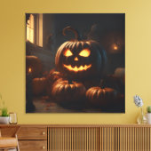 Halloween-Dekoration Leinwanddruck (Insitu (Wohnzimmer))
