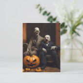 Halloween-Dekoration Postkarte (Stehend Vorderseite)
