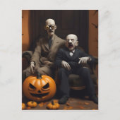 Halloween-Dekoration Postkarte (Vorderseite)