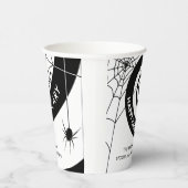 Halloween Dekoration  | Schwarz-Weiß-Papercup Pap Pappbecher (Rechts)