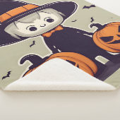 Halloween-Dekoration Sherpadecke (3/4)