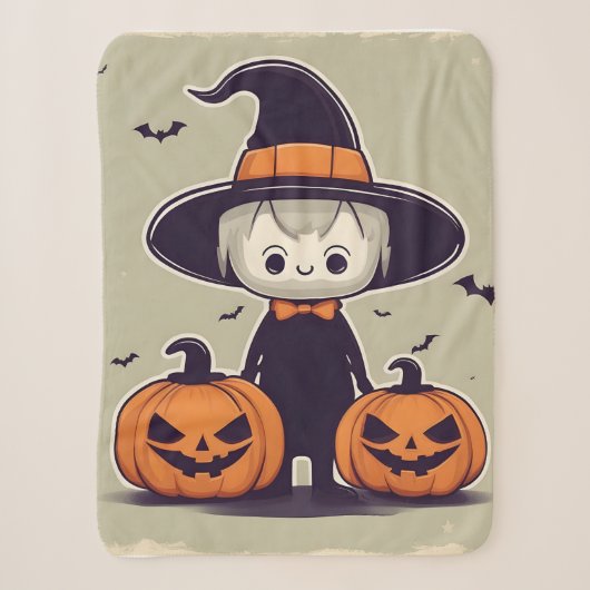 Halloween-Dekoration Sherpadecke (Vorderseite)