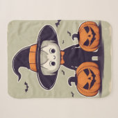 Halloween-Dekoration Sherpadecke (Vorderseite (Horizontal))