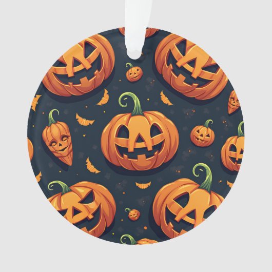 Halloween-Dekorationen Ornament (Vorderseite)