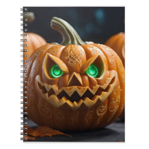 Halloween-Dekorationsdesign Notizblock