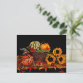 Halloween-Dekorationskarten Postkarte (Stehend Vorderseite)