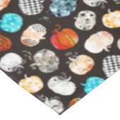 Halloween-Dekorationskürtelmuster Tischdecke (Schrägansicht)