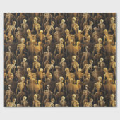 Halloween-Dekoupage Geschenkpapier (Flach)