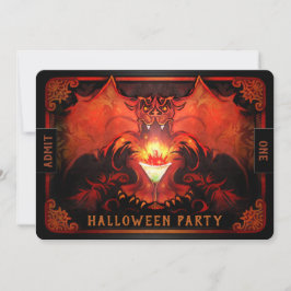 Halloween-Delight-Party Einladung