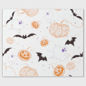 Halloween Delights Geschenkpapier (Flach)