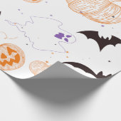 Halloween Delights Geschenkpapier (Ecke)