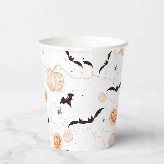 Halloween Delights Pappbecher (Rechts)