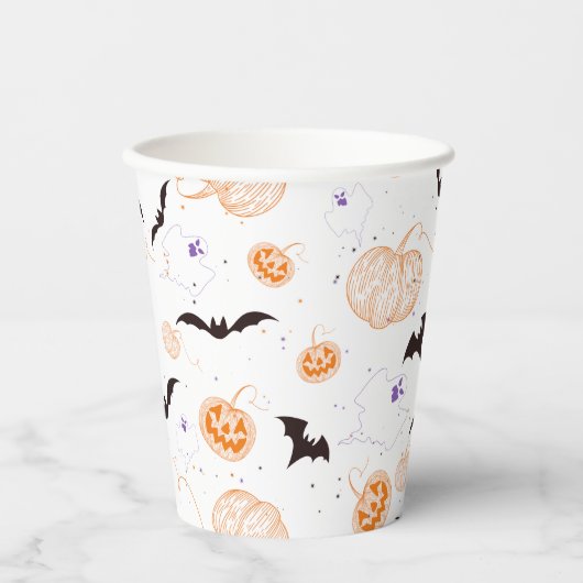 Halloween Delights Pappbecher (Vorderseite)
