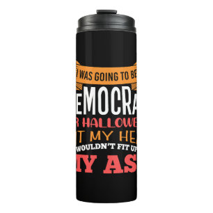 Halloween-Demokrat Thermosbecher