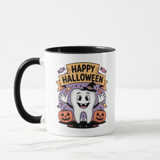 Halloween-Dentist-Tasse Tasse (Links)