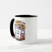 Halloween-Dentist-Tasse Tasse (Vorderseite Links)