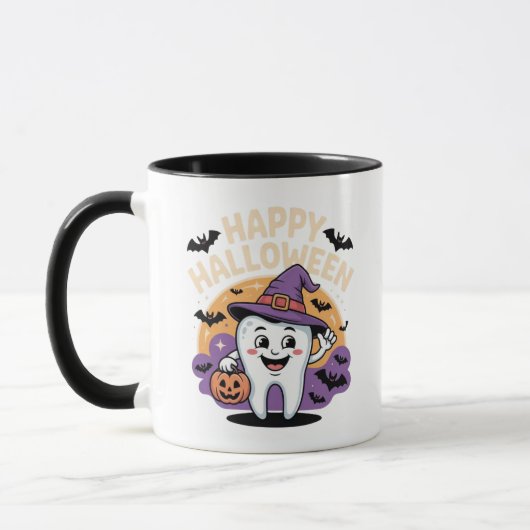 Halloween-Dentist-Tasse Tasse (Links)
