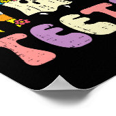 Halloween Dentist Trick oder Zähne Zahnstochkosten Poster (Ecke)