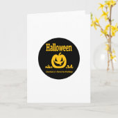 Halloween Dentistry's Lieblingstag Karte (Gelbe Blume)