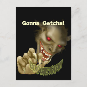 Halloween - Der Boogieman wird dich kriegen! Postkarte
