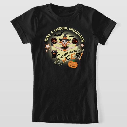 Halloween der Cheerleader T-Shirt (Ablage )