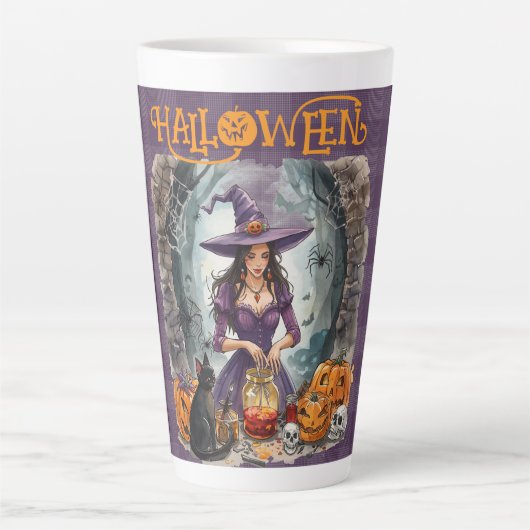 Halloween, Der Hexen-Mitternachts-Trunk Milchtasse (Vorderseite)