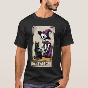 Halloween Der Katzenvater Faules Kostüm Verrückte T-Shirt