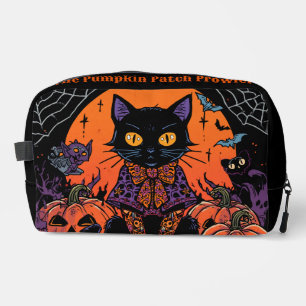 Halloween, Der Kürbisfeld-Streuner, Schwarze Katze Waschbeutel