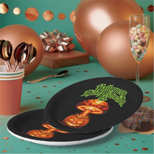 Halloween der Massenvernichtung Nuclear Jack-o'-La Pappteller