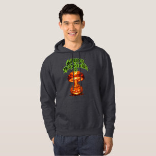 Halloween der Massenvernichtung Toxischer Kürbis Hoodie