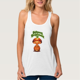 Halloween der Massenvernichtung Toxischer Kürbis Tank Top