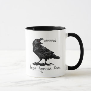 Halloween, Der Rabe Edgar Allan Poe Humor Tasse
