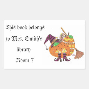 Halloween Design 2013 Bibliothek Aufkleber .