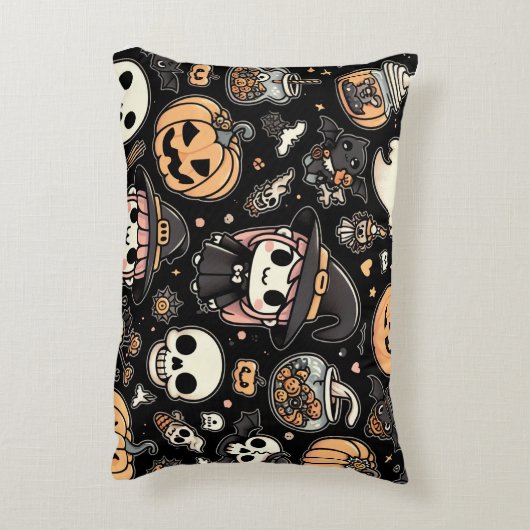 Halloween Design Dekokissen (Rückseite(Vertikal))