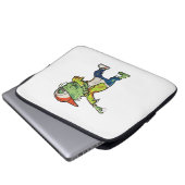 Halloween-Design für Baseball-Fans Laptopschutzhülle (Vorne Knopf)