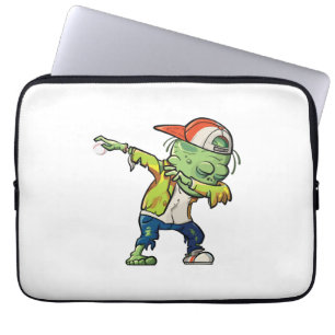 Halloween-Design für Baseball-Fans Laptopschutzhülle