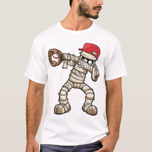 Halloween-Design für Baseball-Fans T-Shirt