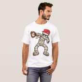 Halloween-Design für Baseball-Fans T-Shirt (Vorne ganz)