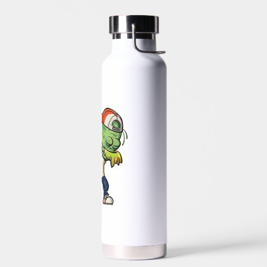 Halloween-Design für Baseball-Fans Trinkflasche (Links)