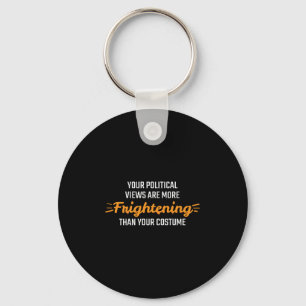 Halloween Design für politische Liebhaber Schlüsselanhänger