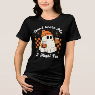 Halloween Design für schwangere Frauen Mutterschaf Tri-Blend Shirt