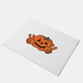 Halloween-Design Fußmatte (Schrägansicht)