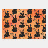 Halloween Design Geschenkpapier Set (Vorderseite 2)