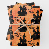 Halloween Design Geschenkpapier Set (Beispiel)