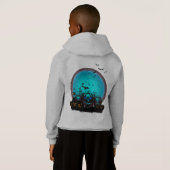 Halloween Design Hoodie (Schwarz voll)