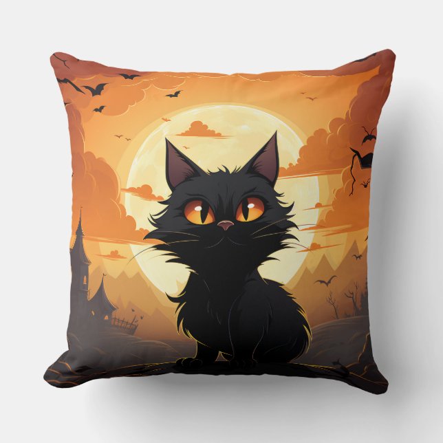 Halloween Design Kissen (Vorderseite)