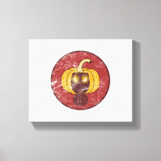 Halloween-Design Leinwanddruck (Vorderseite)