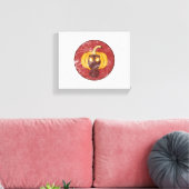 Halloween-Design Leinwanddruck (Insitu (Wohnzimmer))