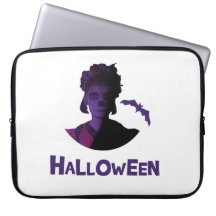 Halloween-Design mexikanischer Mädchen und Flederm