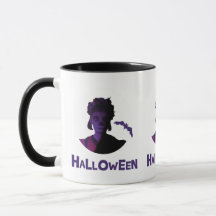 Halloween-Design mexikanischer Mädchen und Flederm